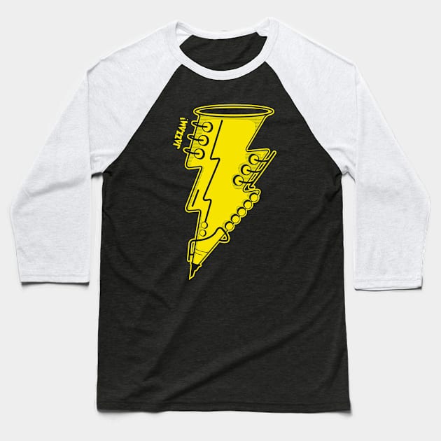 Jazzam! Baseball T-Shirt by NathanielF